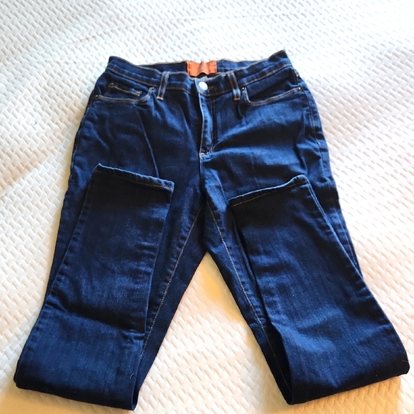 Boulder Demin Stretchy Women's Blue Jeans Size 28 Made In Canada - Picture 1 of 6